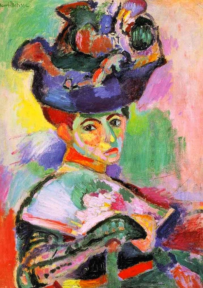 La femme au chapeau, 1905